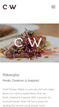Mobile Screenshot of chefcharleswebb.com